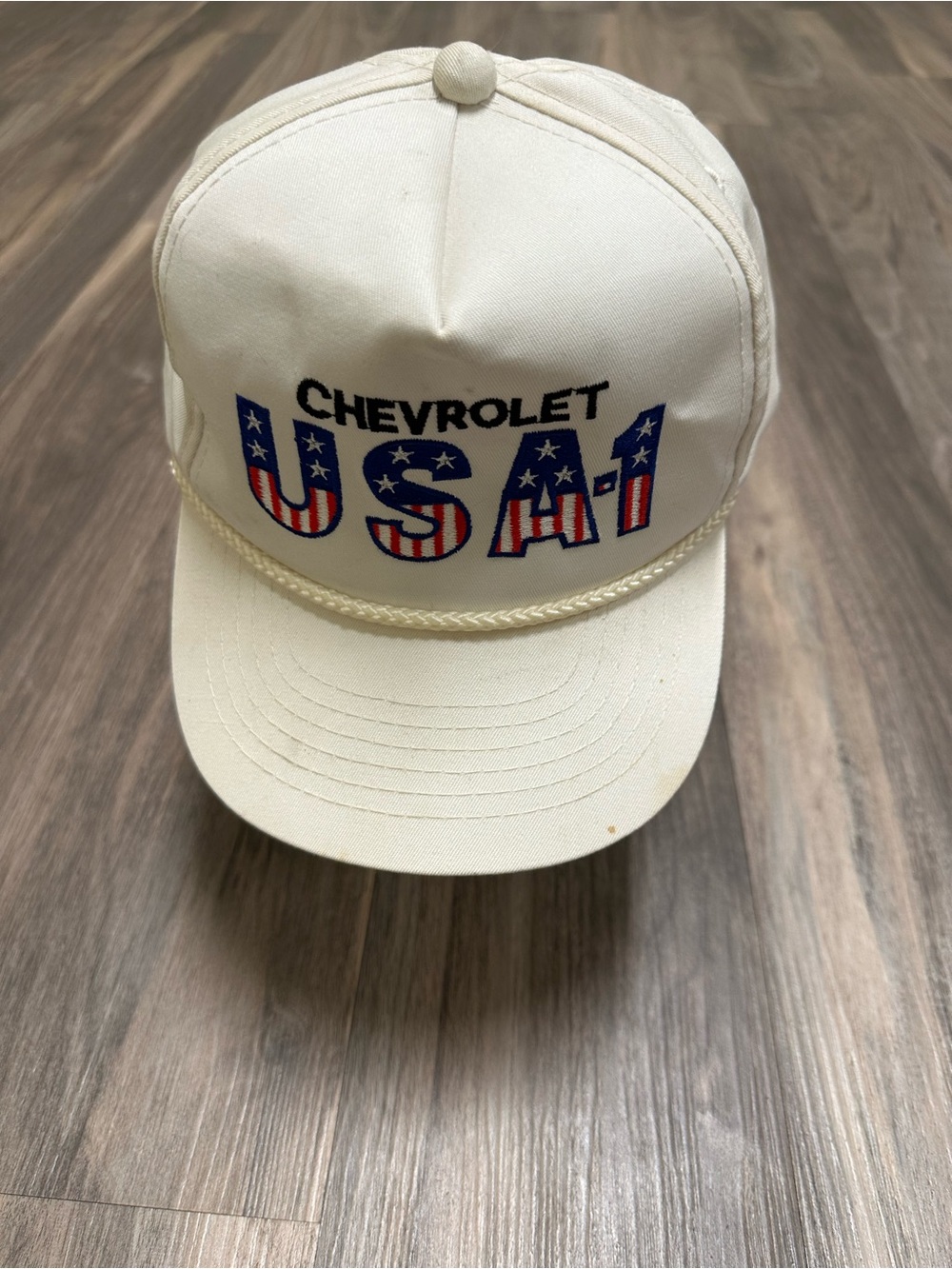 Vintage YoungAn Hat Chevrolet USA-1 SnapBack Hat